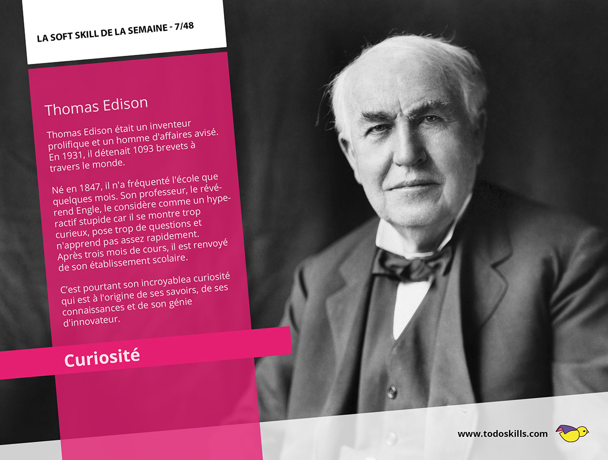 La curiosité et Thomas Edison