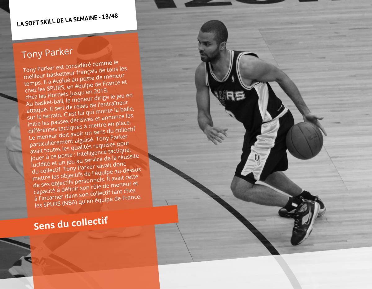 Le sens du collectif avec Tony Parker